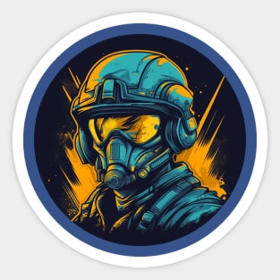 🚀 "Skyborne Warrior"🚀 Sticker